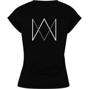 Wiremutation Logo Black T-Shirt (Woman)